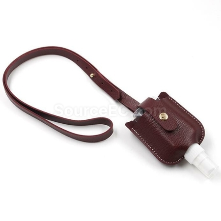 Customization Hanging Neck Disinfectant Spray Leather Case Corporate Gifts