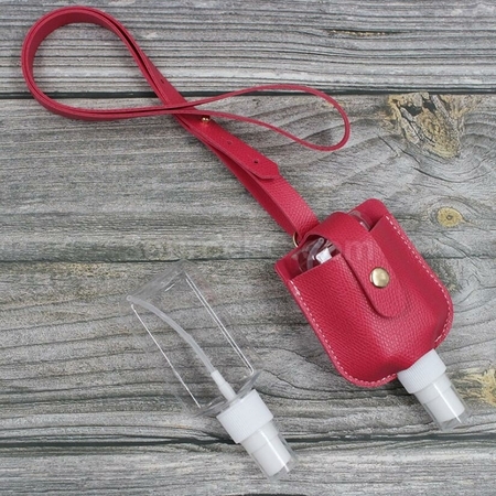 Customization Hanging Neck Disinfectant Spray Leather Case Corporate Gifts