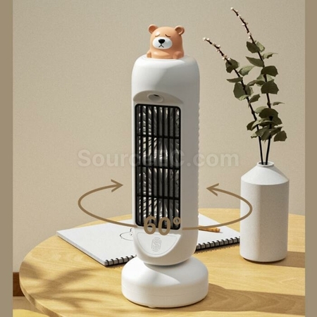Customization USB Shaking Head Spray Charging Tower Air Conditioner Fan Corporate Gifts