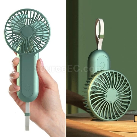 Customization Travel USB Power Bank Lanyard Portable Small Fan Corporate Gifts
