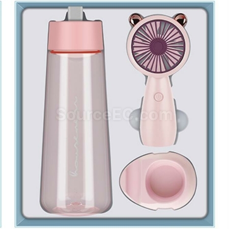 Water Cup Small Fan Business Gift Set