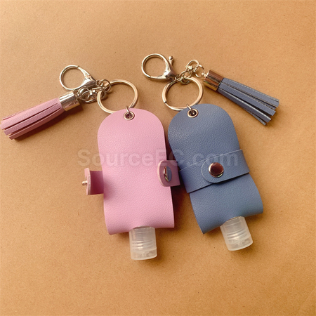 Customization Hand Sanitizer Leather Case Corporate Gifts