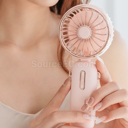 Customization USB Desktop Mini Portable Charging Hanging Neck Small Fan Corporate Gifts
