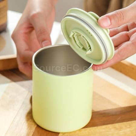 Customization 380ml Tea Making Cup With Handle Corporate Gifts