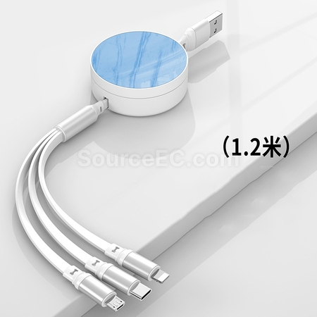 Customization Three-In-One Charging Cable Corporate Gifts