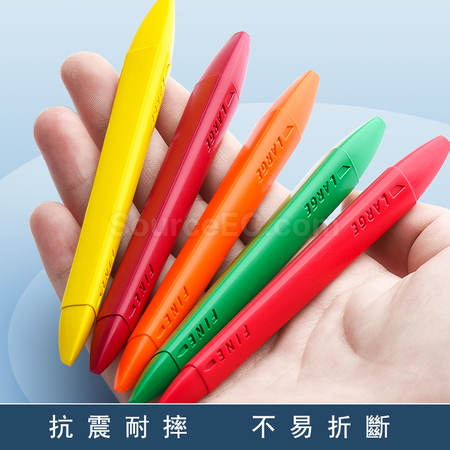 Customization 12/24/36 Colors Washable Crayon Corporate Gifts