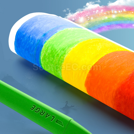 Customization 12/24/36 Colors Washable Crayon Corporate Gifts