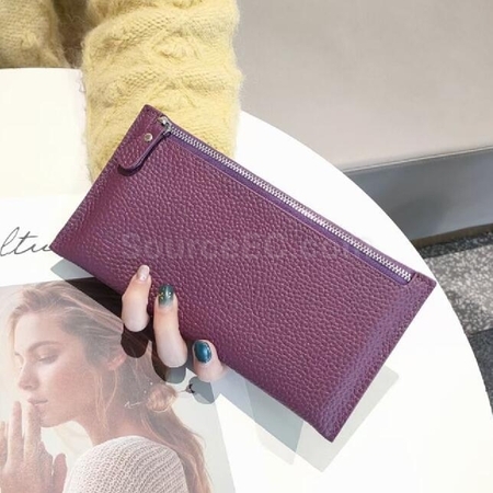 Customization Thin Leather Clutch Corporate Gifts
