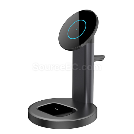 Customization Vertical Mobile Phone Wireless Charging Stand Corporate Gifts