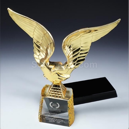 Customization Cooperation And Win-Win Metal Crystal Trophy Corporate Gifts
