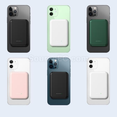 Customization Ultra-Thin Magnetic Wireless Power Bank Corporate Gifts