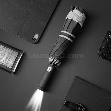 Customization LED Light Reverse Automatic Umbrella Corporate Gifts
