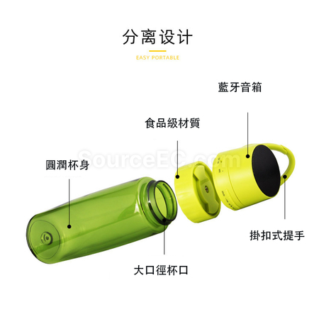 Customization Bottle With Bluetooth Speaker  Corporate Gifts