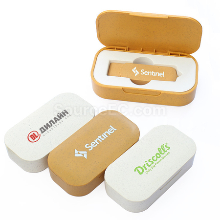 Customization Environmental Protection Wheat Straw USB Corporate Gifts