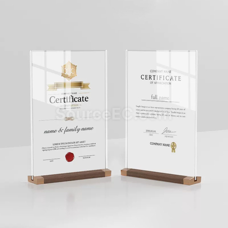 Customization Acrylic Photo Frame Corporate Gifts