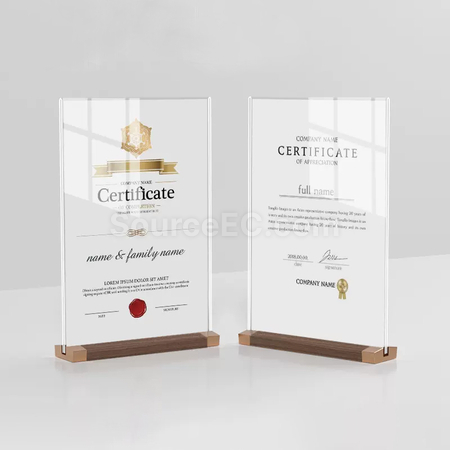 Customization Acrylic Photo Frame Corporate Gifts