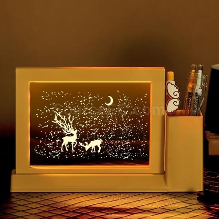 Customization Pen Holder Night Light Corporate Gifts
