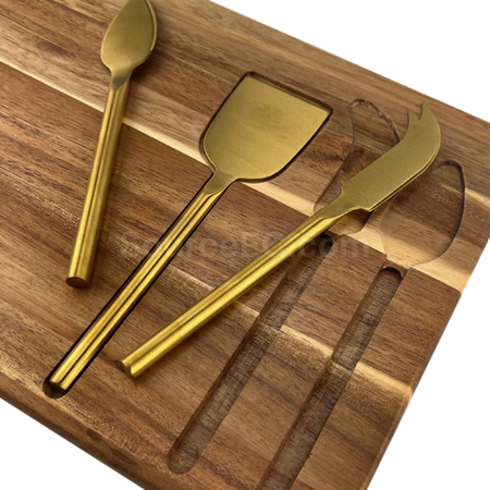 Customization Yeto Cheeseboard with Knife Set Corporate Gifts
