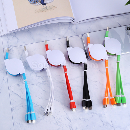 Customization Retractable Charging Cable Corporate Gifts