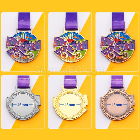 Customization Balance Car Metal Medal Corporate Gifts