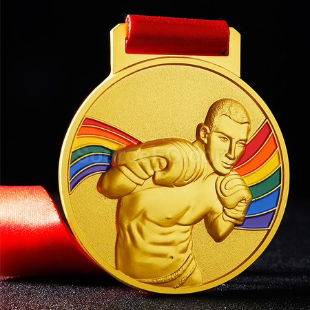 Customization Boxing Metal Medal Corporate Gifts