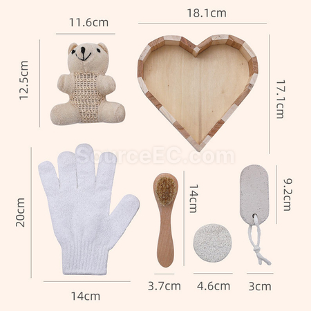 Customization Skin Care Set Bathing Exfoliating Cleaning Kit Corporate Gifts