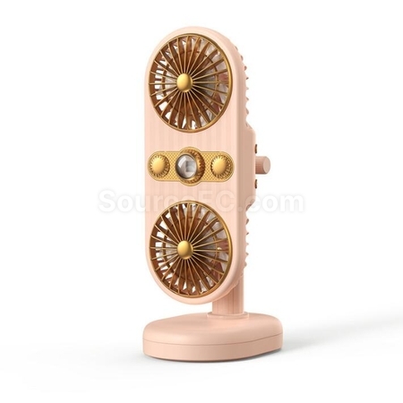 Customization 360° Rotating Mini Fan With Clips Corporate Gifts