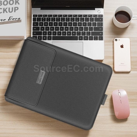 Customization PU Folding Universal Ultra-Thin Waterproof Computer Stand Liner Bag Corporate Gifts