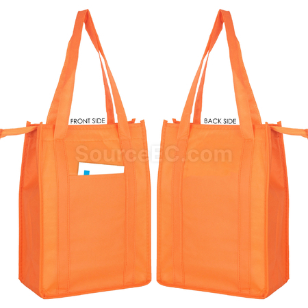 Customization Non Woven Cooler Bag with Top Zip Closure Corporate Gifts