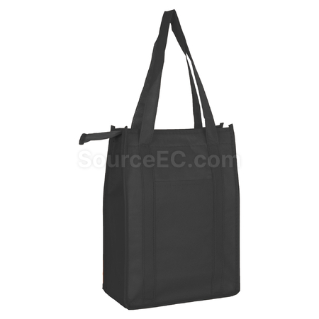 Customization Non Woven Cooler Bag with Top Zip Closure Corporate Gifts
