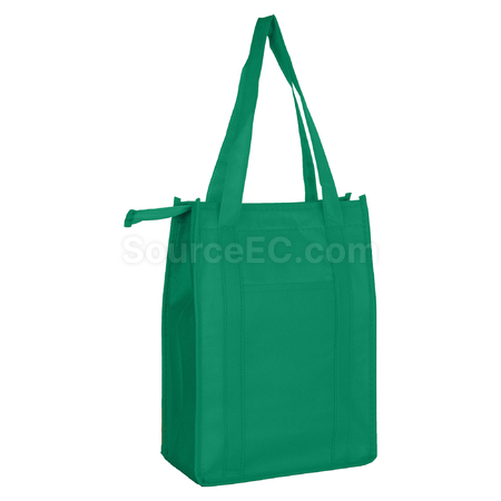 Customization Non Woven Cooler Bag with Top Zip Closure Corporate Gifts