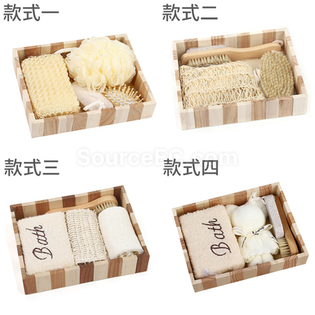 Customization Skin Care Set Bathing Exfoliating Cleaning Kit Corporate Gifts