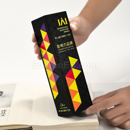 Customization UV Black Crystal Trophy Corporate Gifts