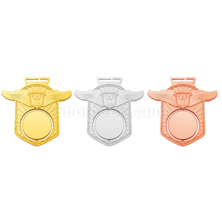 Customization Football Hollow Rotating Medal Corporate Gifts