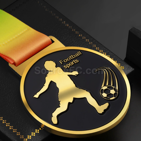 Customization Football Metal Medal Corporate Gifts