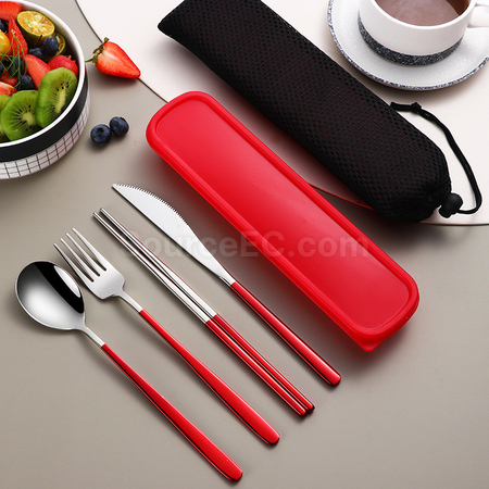Customization Stainless Steel Portable Tableware Corporate Gifts