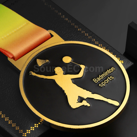 Customization Badminton Metal Medal Corporate Gifts