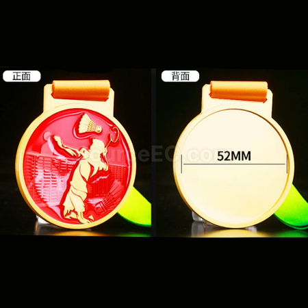 Customization Badminton Metal Medal Corporate Gifts