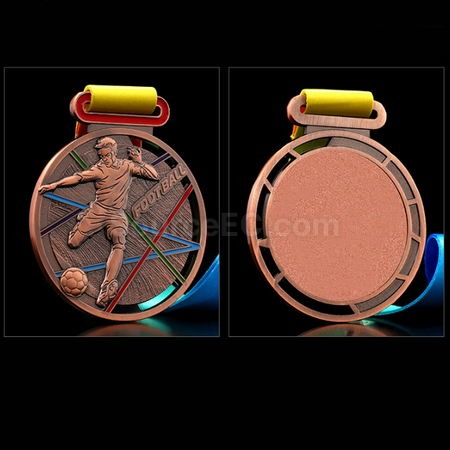 Customization Football Metal Medal Corporate Gifts
