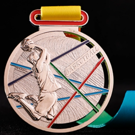 Customization Basketball Metal Medal Corporate Gifts