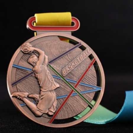 Customization Basketball Metal Medal Corporate Gifts