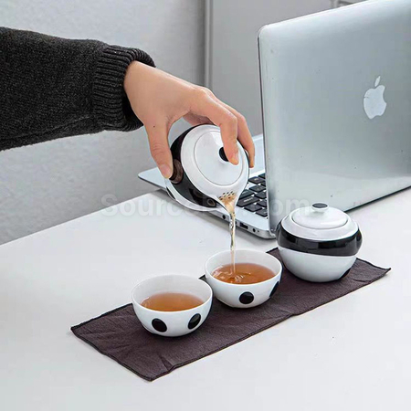 Customization Panda Tea Cup Set Corporate Gifts