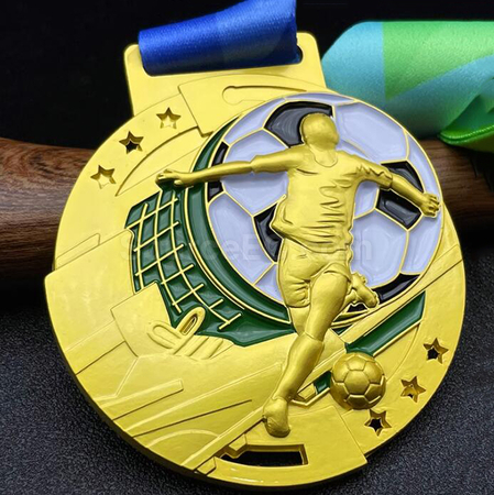 Customization Football Metal Medal Corporate Gifts