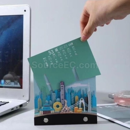 Customization Customized Paper Carving Calendar Corporate Gifts