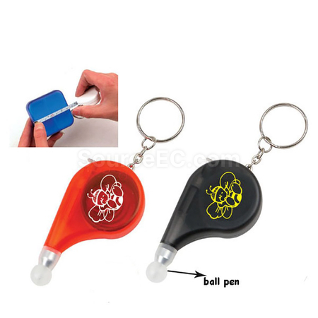 Customization Comma Shape Tape Measure With Ballpen Corporate Gifts