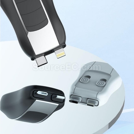 Customization Portable In-Line Keychain Mini Self-Contained Emergency Power Bank Corporate Gifts