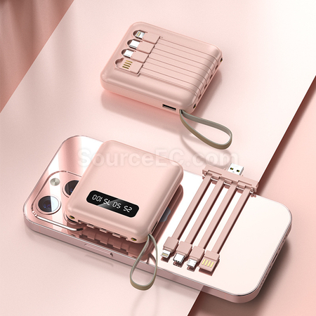 Customization Self-Contained Power Bank Corporate Gifts