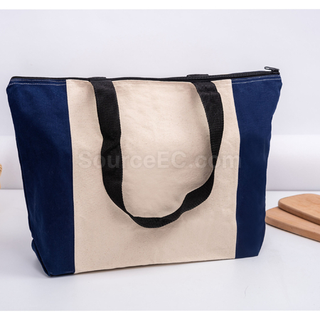 Customization Calico Zip Shopper Corporate Gifts