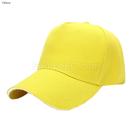 Customization Nevaso 5 Panel Heavy Cotton Sandwich Cap Corporate Gifts