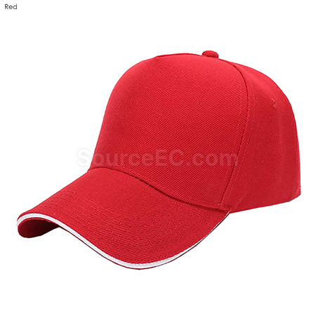 Customization Nevaso 5 Panel Heavy Cotton Sandwich Cap Corporate Gifts